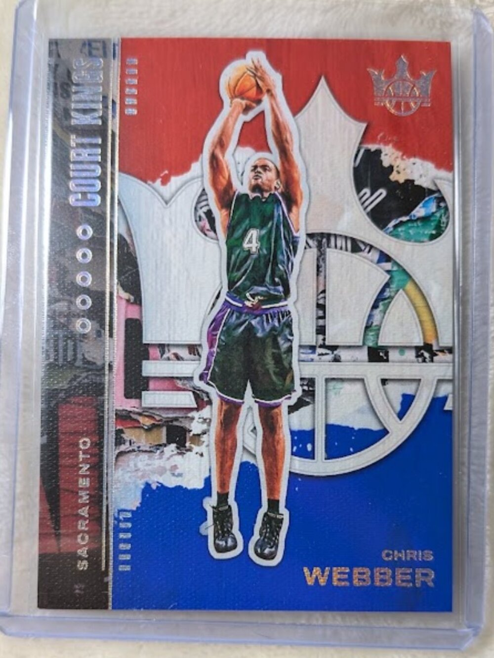 2026 Panini Court Kings CHRIS WEBBER #95 103/199